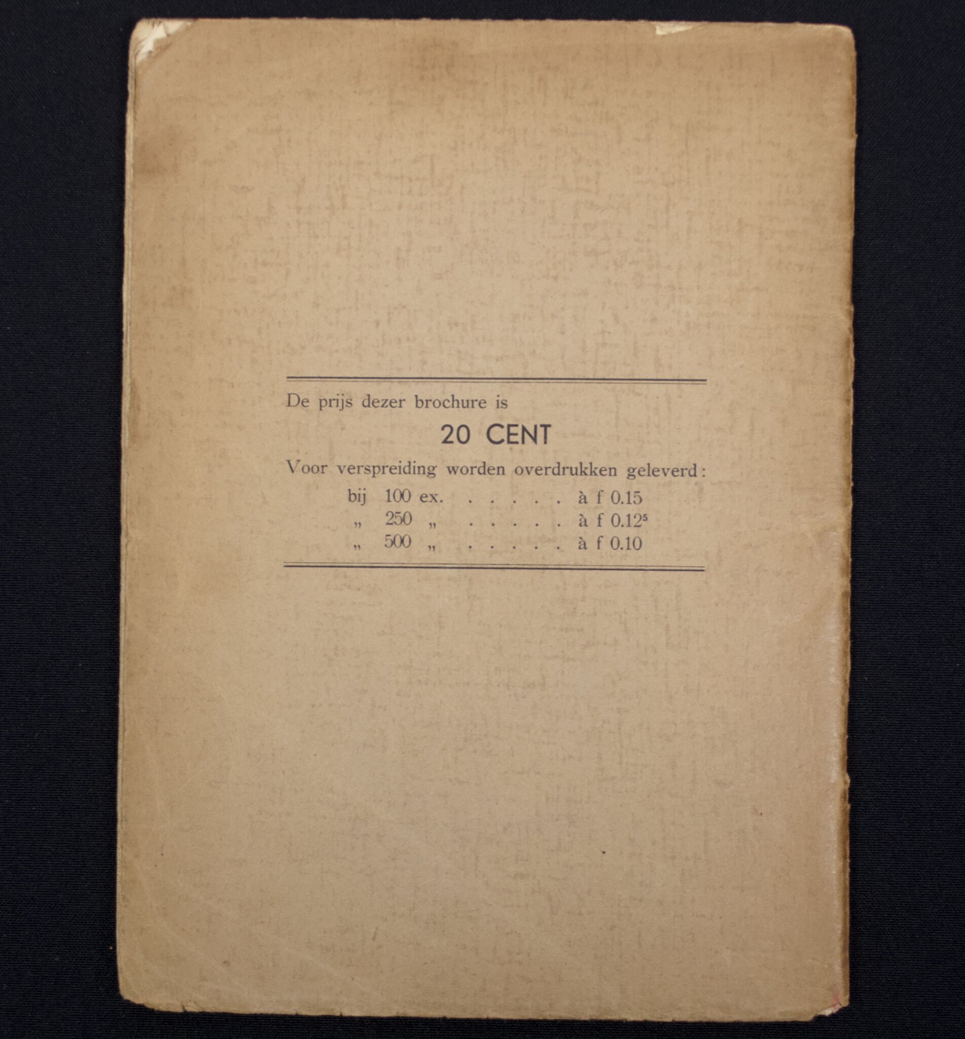 (Brochure) Wat wil Mussert? Iets over de NSB) (1934) — image 5