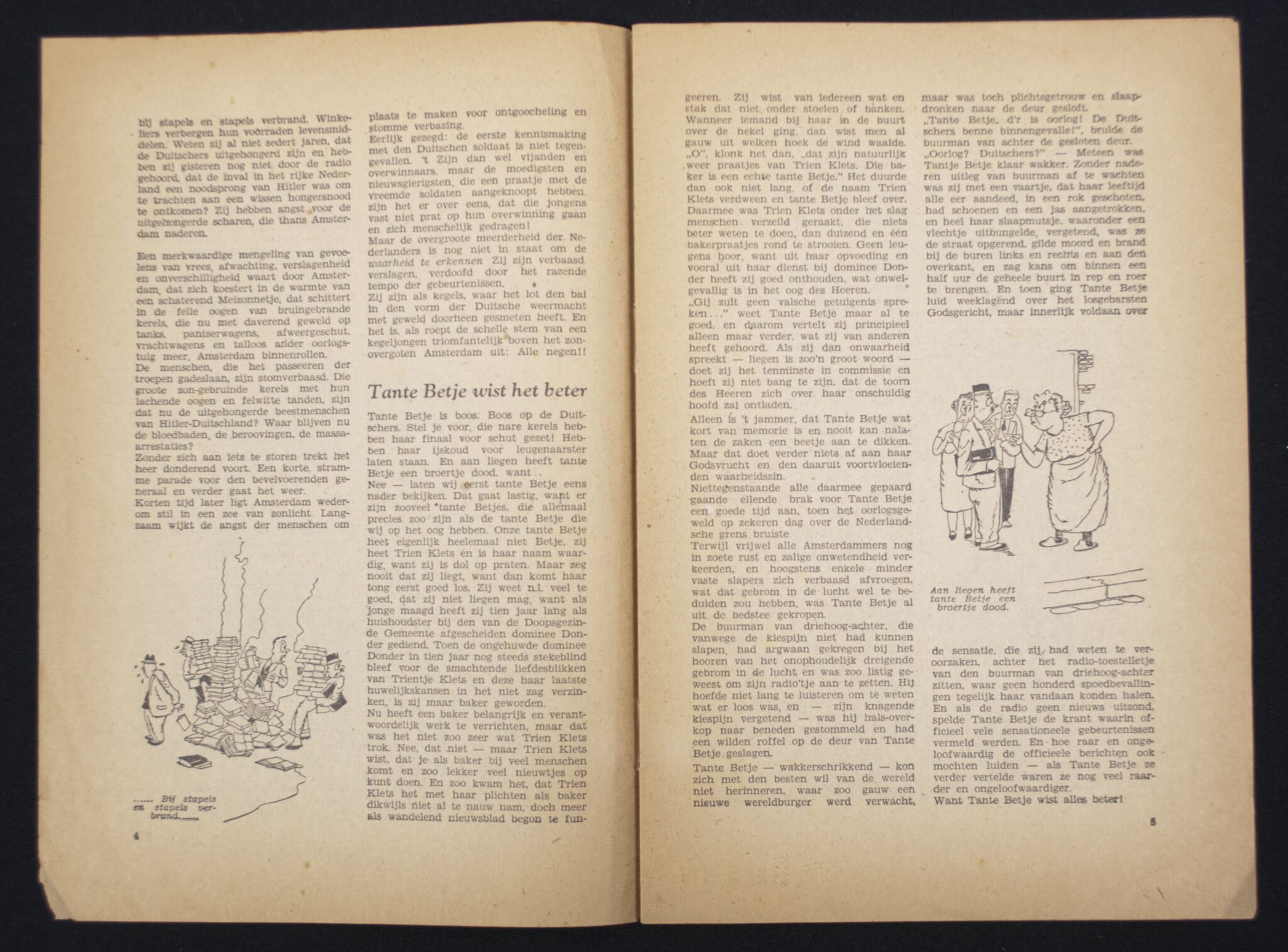 (Brochure / NSB) Tantje Betje weet 't beter (1942) — image 3