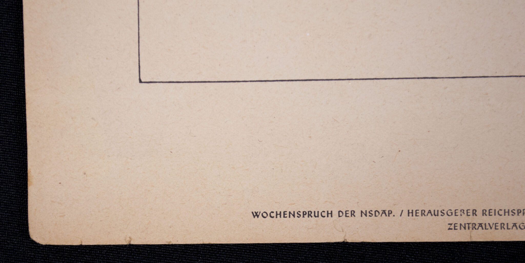 WWII German NSDAP Wochenspruch Es Gibt nur eine Sünde FEIGHEIT (1944) — image 5