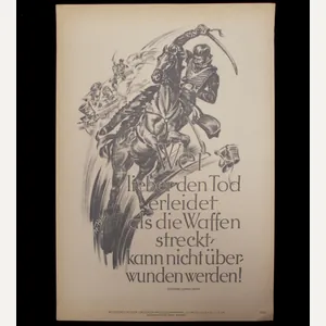 WWII German NSDAP Wochenspruch (1944)
