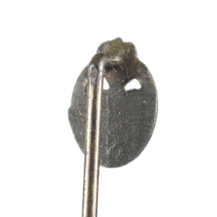 Panzerkampfabzeichen (PKA) / Panzer Assault Badge (PAB) miniature 'Baby Panzer' stickpin — image 5