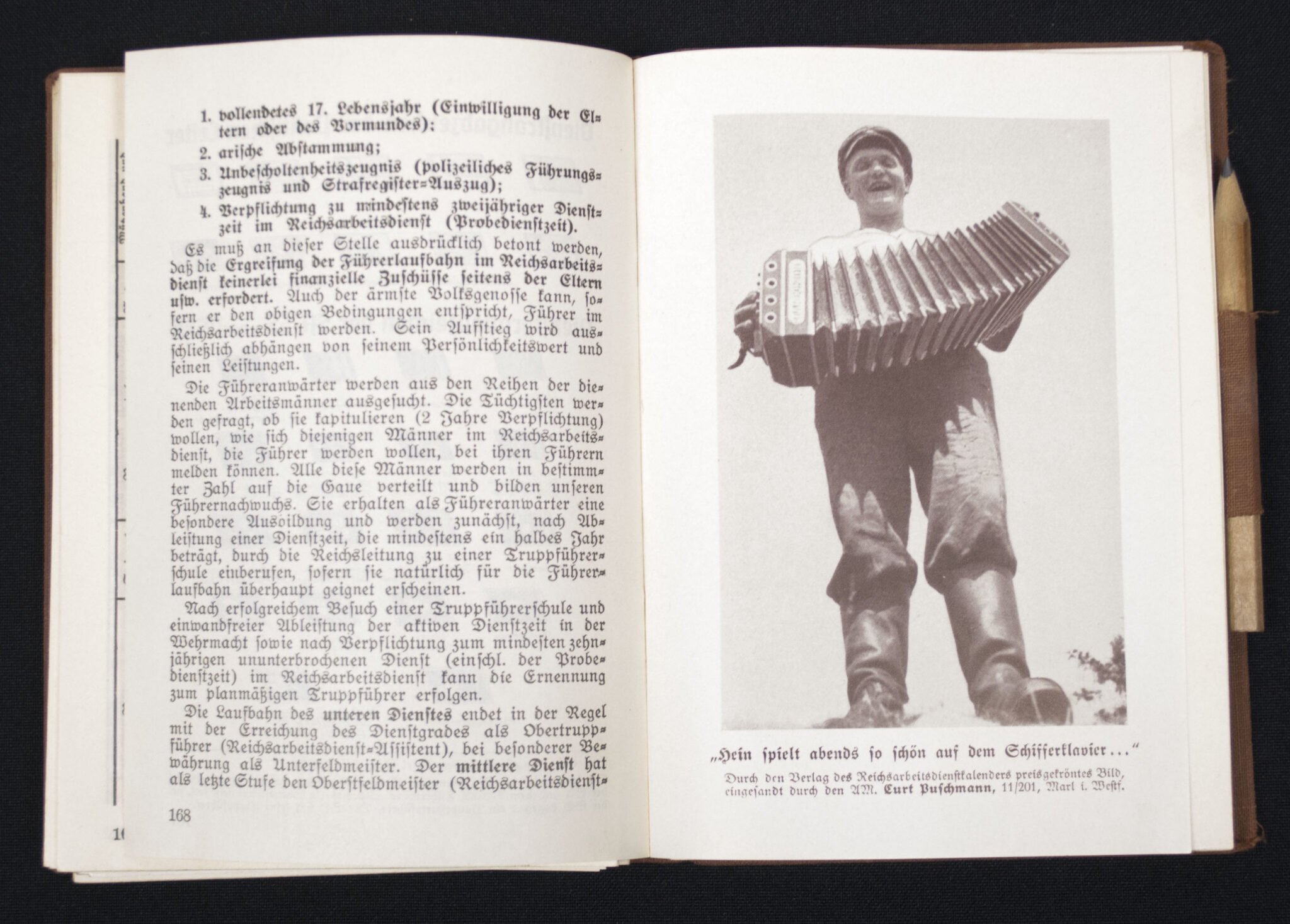 (Book) Führer Kalender für den Reichsarbeitsdienst 1936 – RARE! — image 11