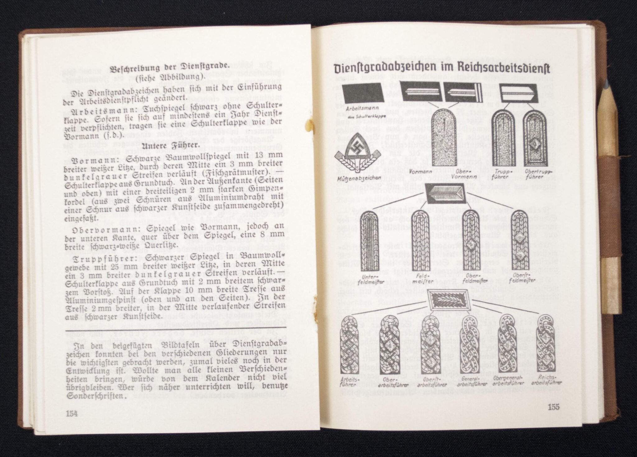 (Book) Führer Kalender für den Reichsarbeitsdienst 1936 – RARE! — image 9