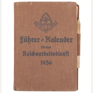 (Book) Führer Kalender für den Reichsarbeitsdienst 1936 – RARE!