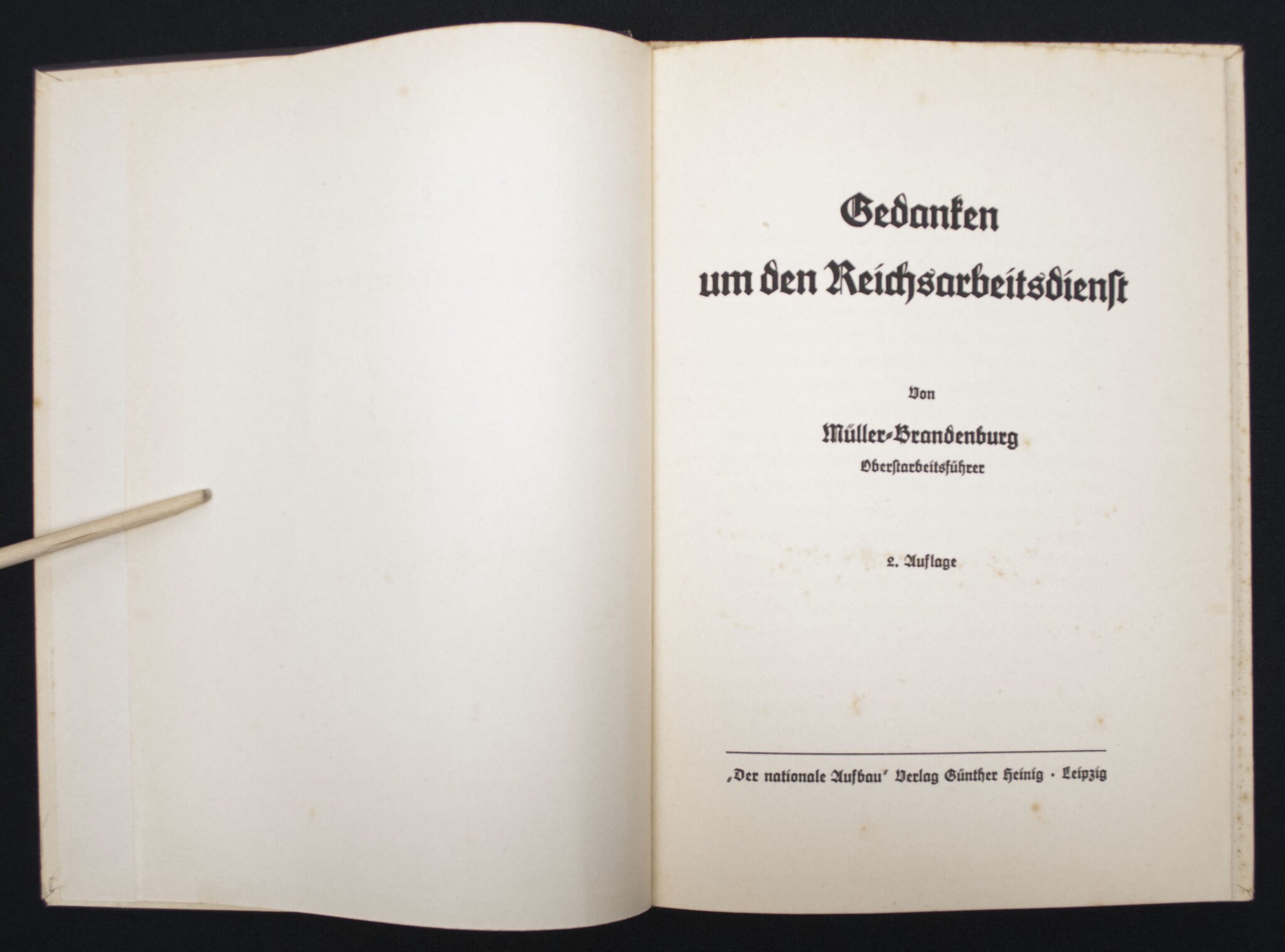 (Book) Gedanken um den Reichsarbeitsdienst (1941) — image 5