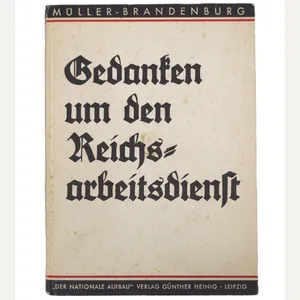 (Book) Gedanken um den Reichsarbeitsdienst (1941)
