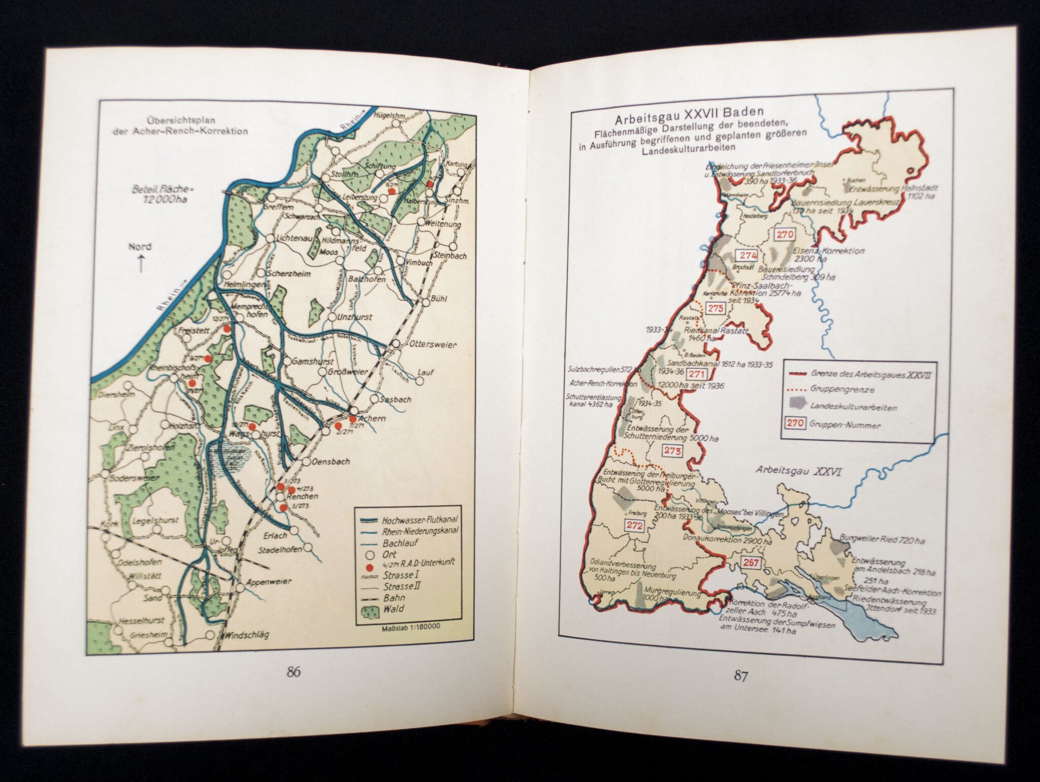 (Book) Grenzland Baden – Spaten zur Hand – Das Werden und Schaffen des Arbeitsgaues XXVII Baden (1938) — image 8
