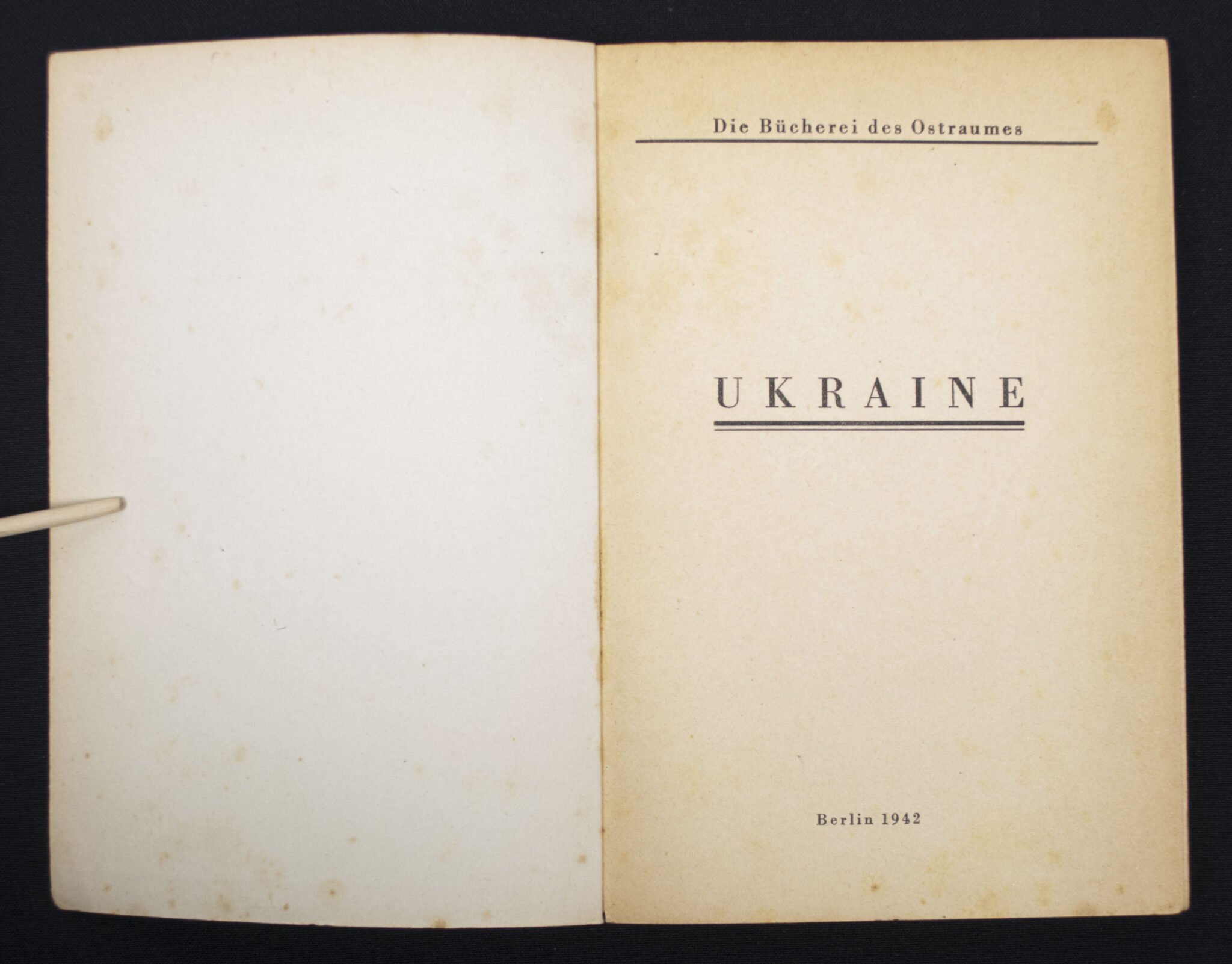 (Book) Die Bïcherei des Ostraumes – Ukraine (1942) — image 3
