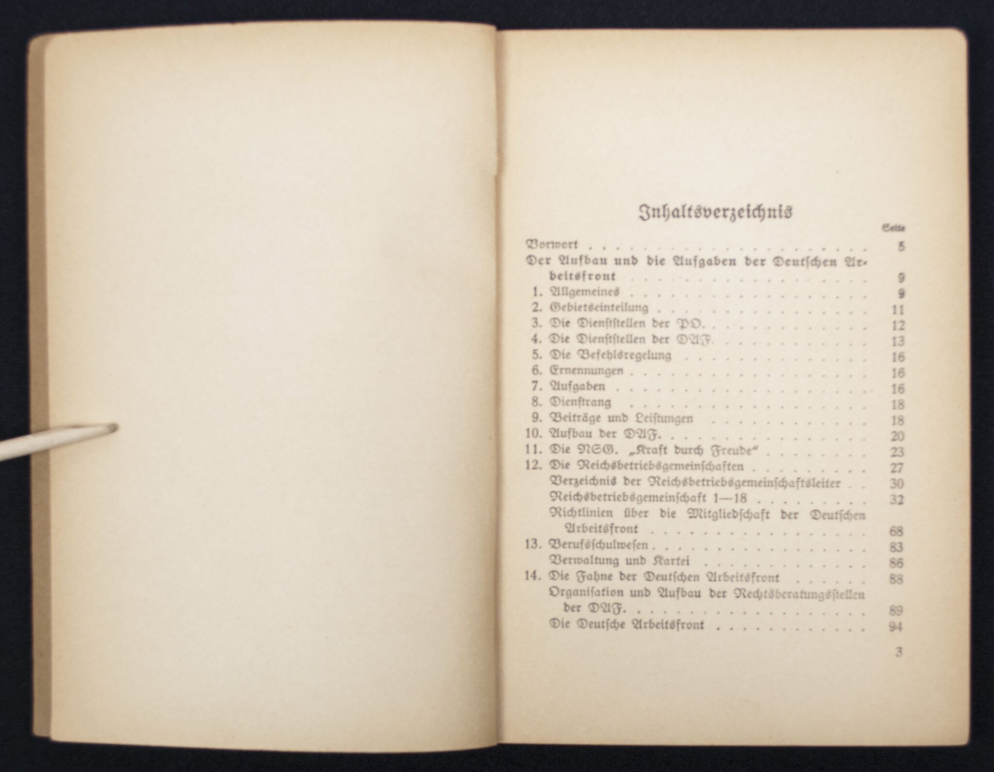 (Book) Organisation der Deutschen Arbeitsfront und der N.S. Gemeinschaft Kraft durch Freude (1939) — image 4
