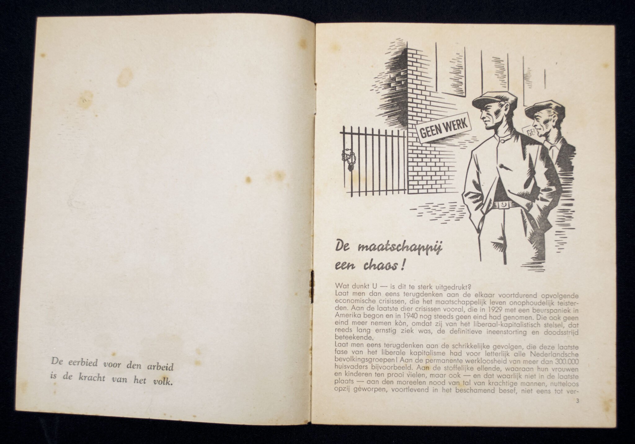 (Brochure) Nederlandsche Arbeitsfront (NAF) De Weg tot Gemeenschap (ca. 1942) — image 2