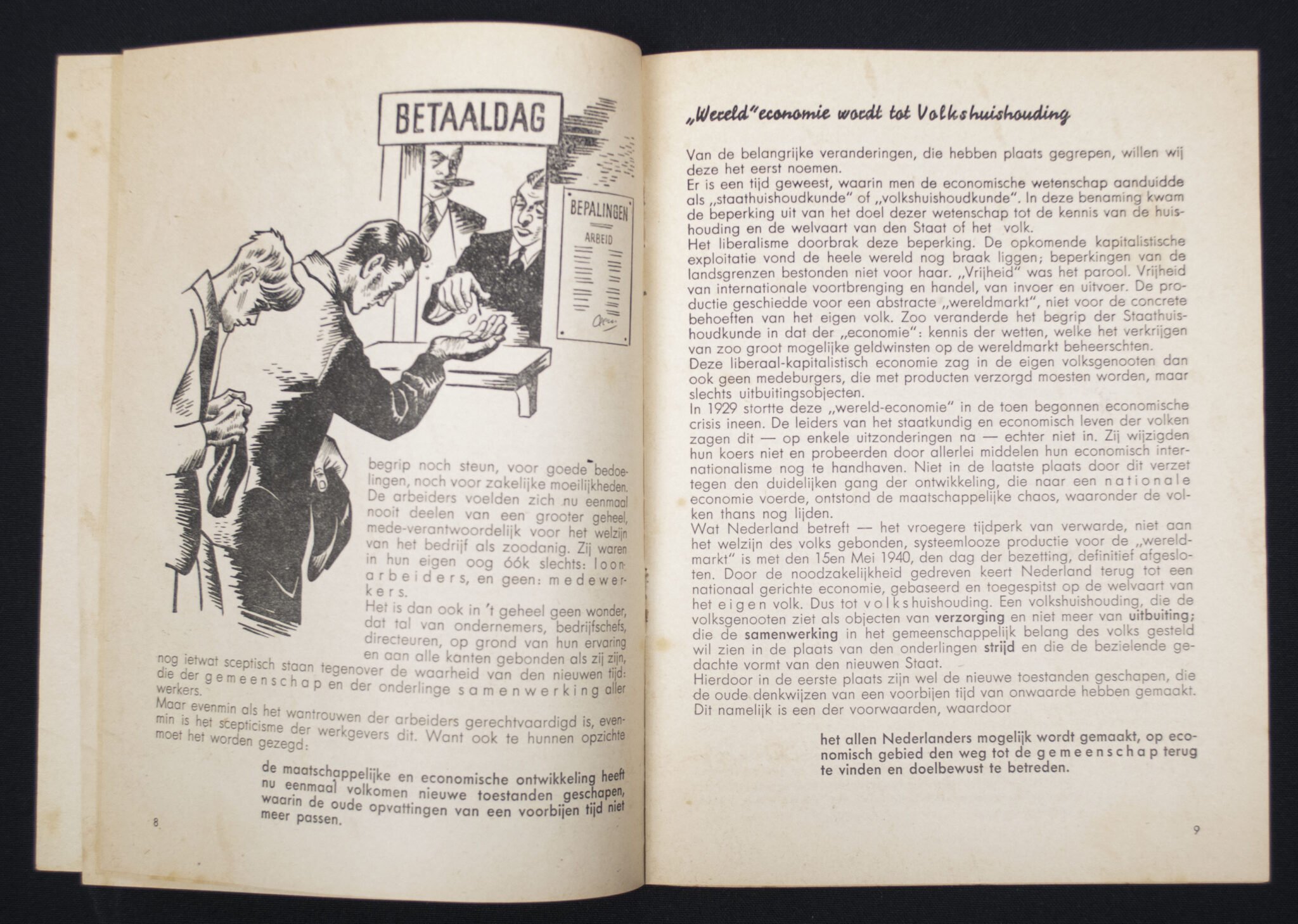 (Brochure) Nederlandsche Arbeitsfront (NAF) De Weg tot Gemeenschap (ca. 1942) — image 4