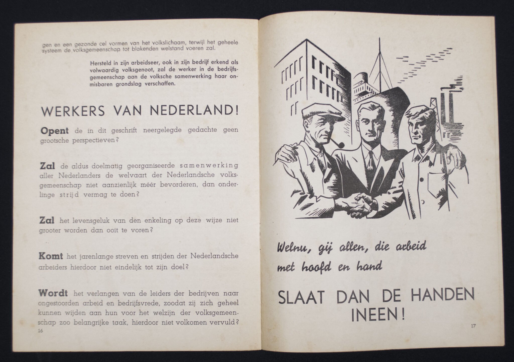 (Brochure) Nederlandsche Arbeitsfront (NAF) De Weg tot Gemeenschap (ca. 1942) — image 5