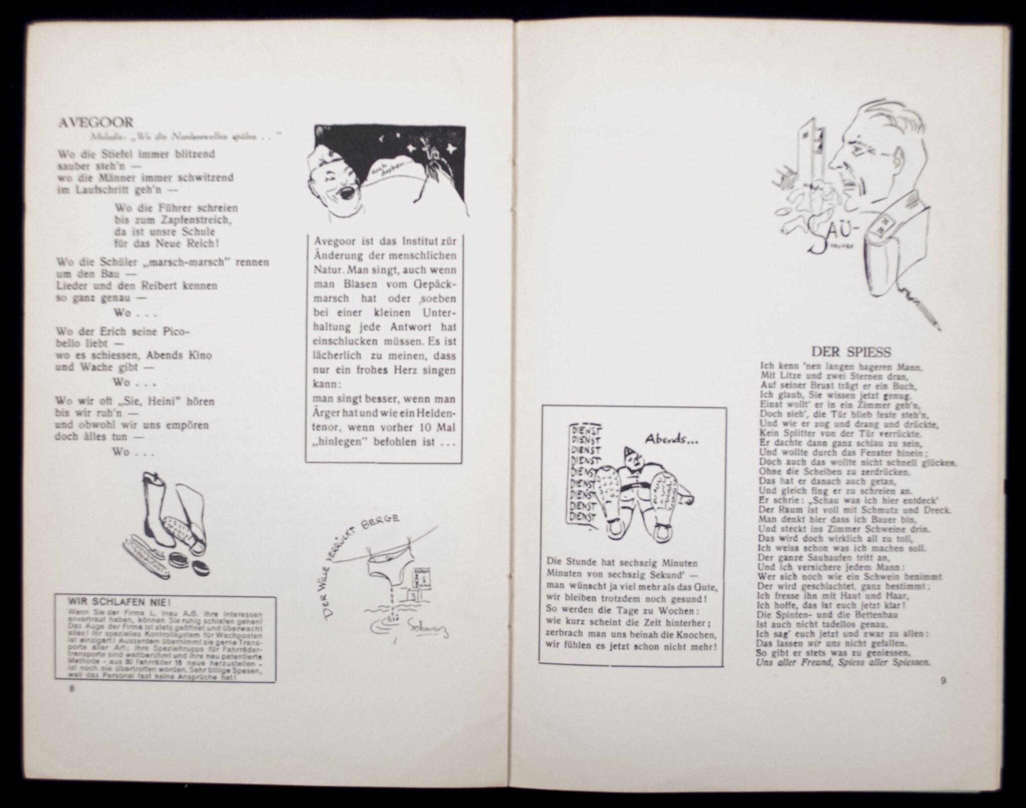 (Brochure) Dutch SS – Bierkrant Augustus 1942 – SS-Schule Avegoor-Ellecom – EXTREMELY RARE! — image 10