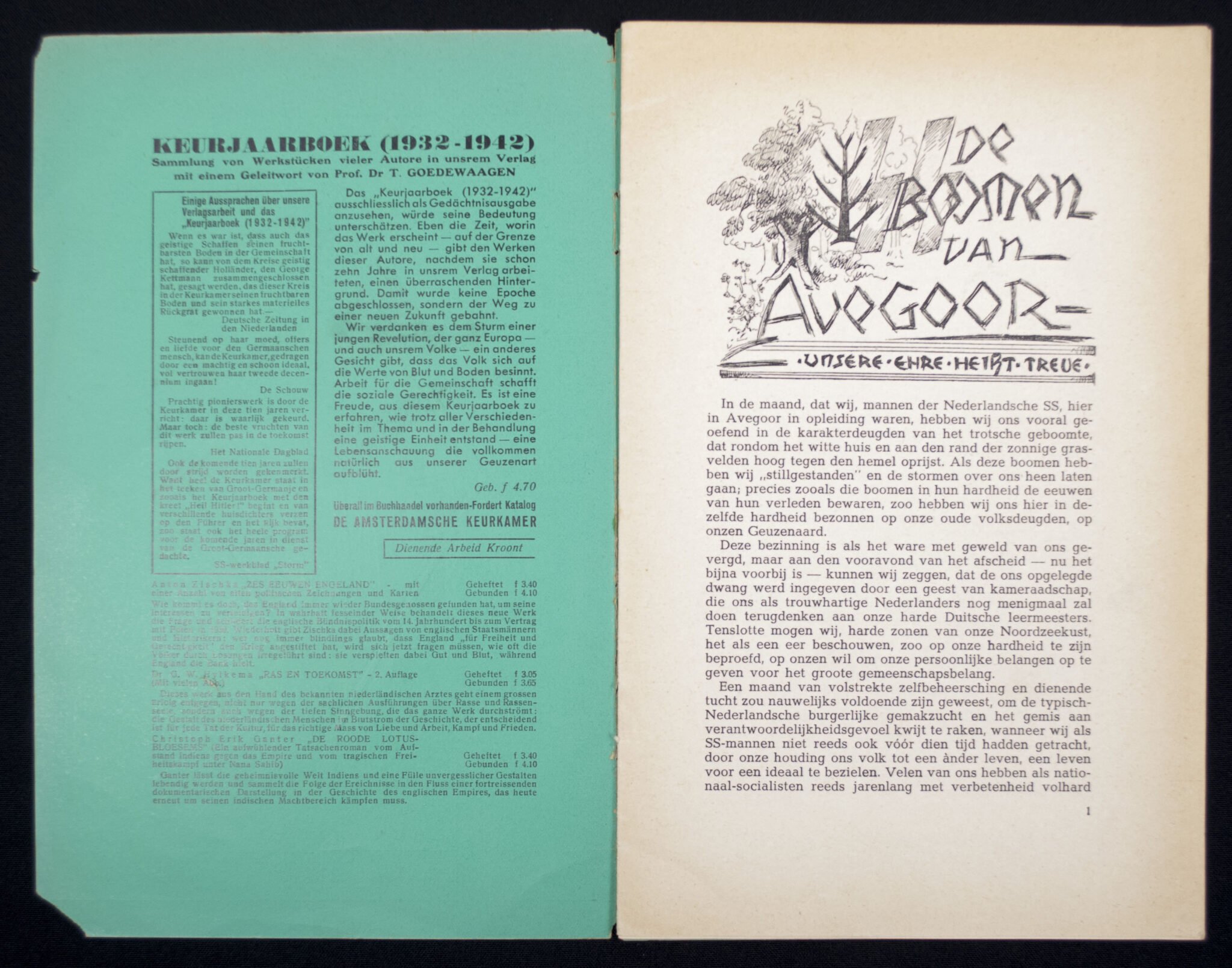 (Brochure) Dutch SS – Bierkrant Augustus 1942 – SS-Schule Avegoor-Ellecom – EXTREMELY RARE! — image 7