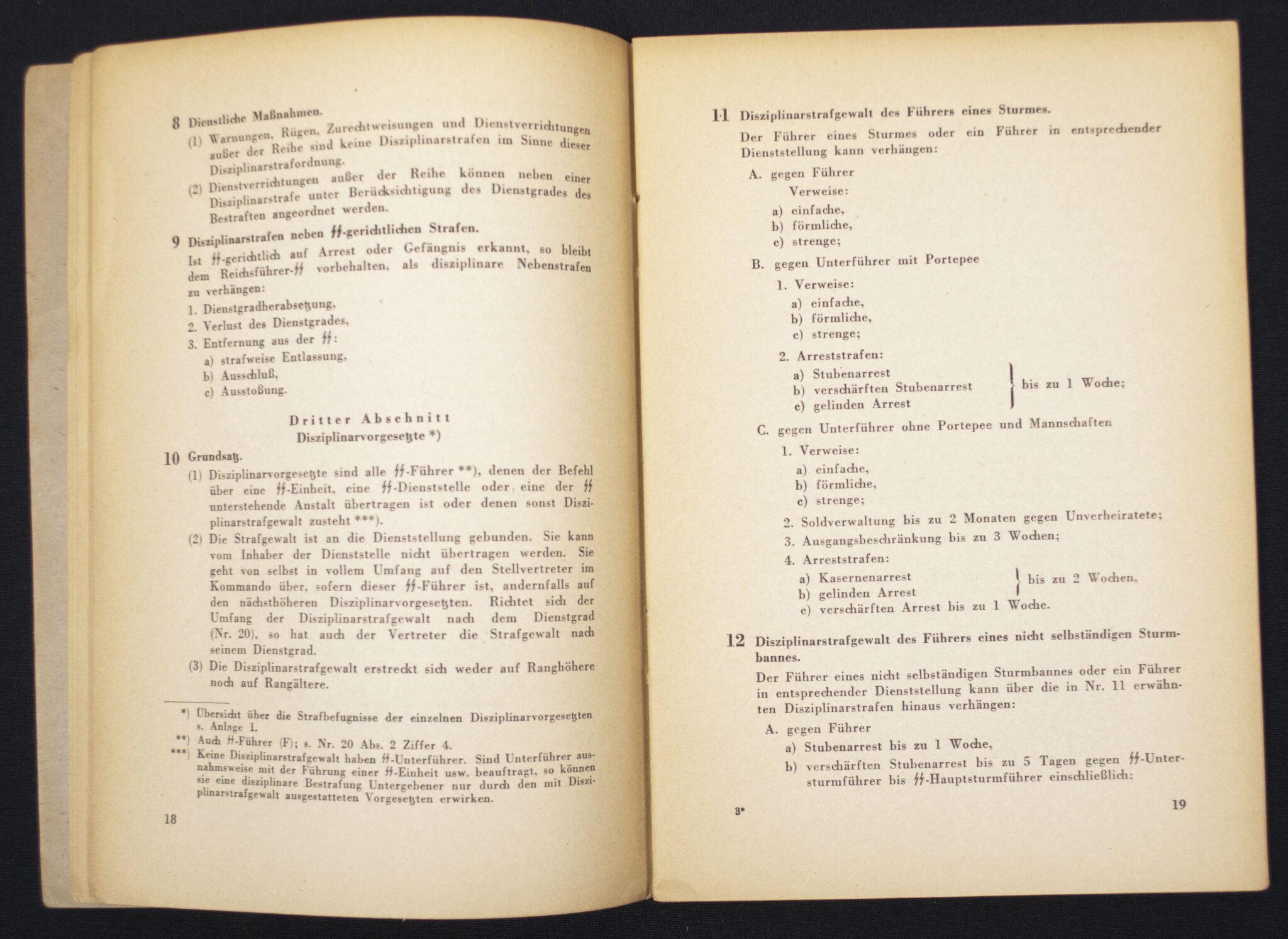 (Brochure) SS-Dv.Nr.15a – SS-Disziplinarstraf- und Beschwerdeordnung (SS-DBO.) – RARE! — image 7