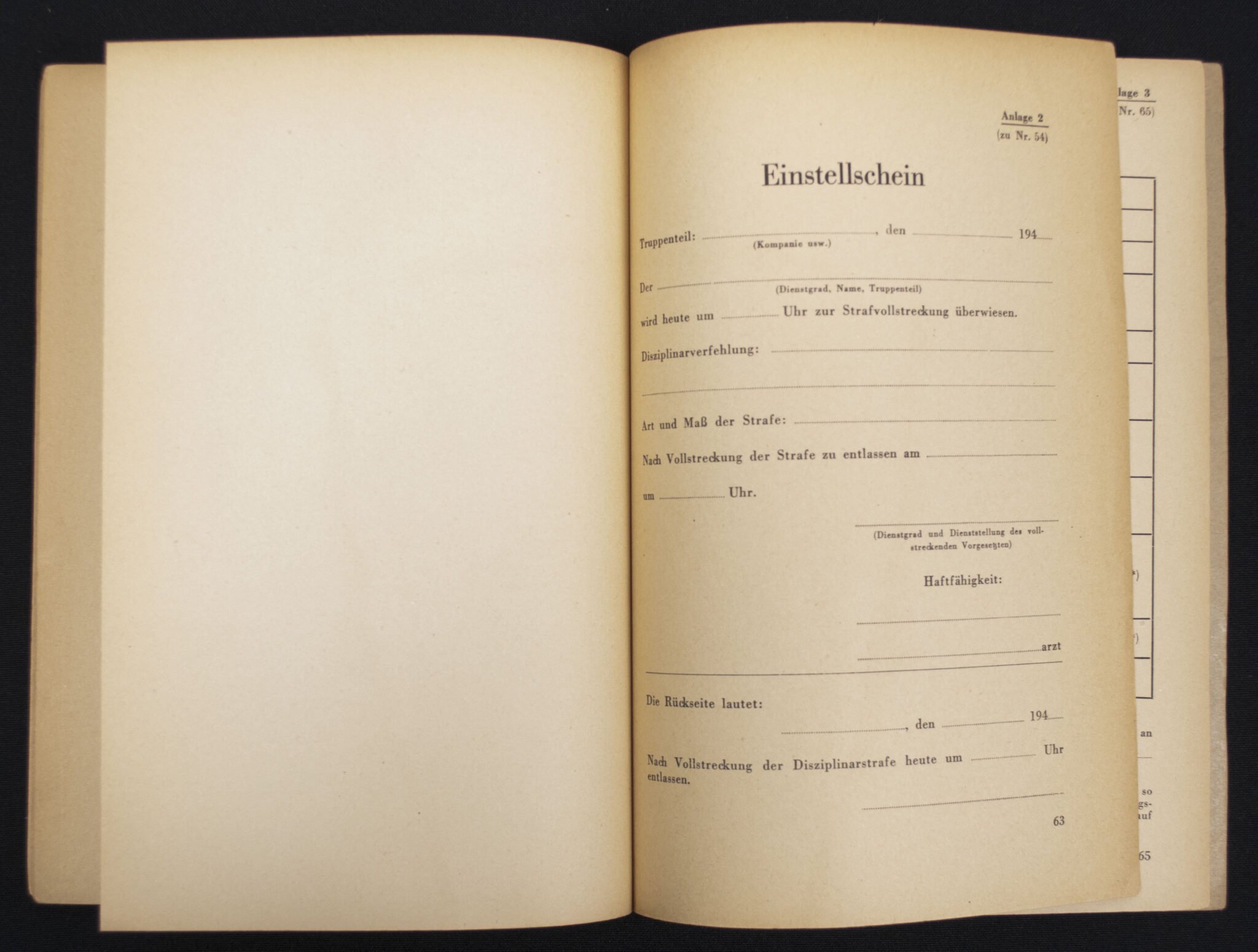 (Brochure) SS-Dv.Nr.15a – SS-Disziplinarstraf- und Beschwerdeordnung (SS-DBO.) – RARE! — image 9