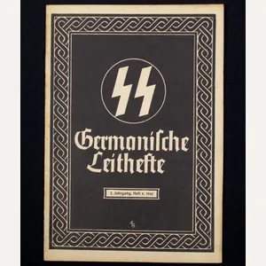 (Brochure) SS Germanische Leithefte 2. Jahrgang, Heft 6, 1942 (Heydrich …