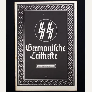 (Brochure/Flemish) SS Germanische Leithefte – Antwerpen. 1941. Nr.3