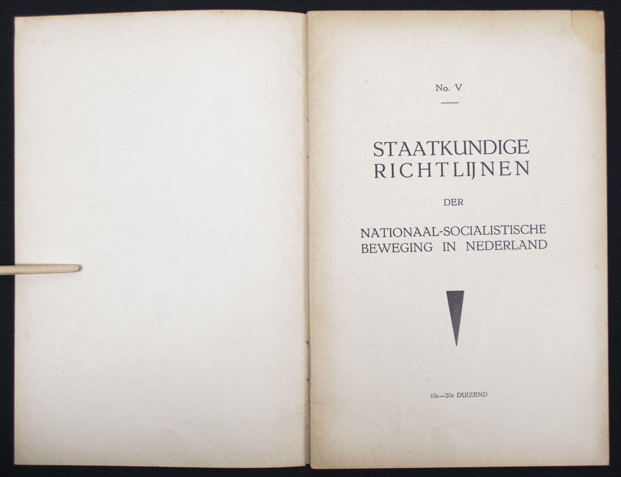 (Brochure / NSB) Staatkundige Richtlijnen Brochure IV — image 2