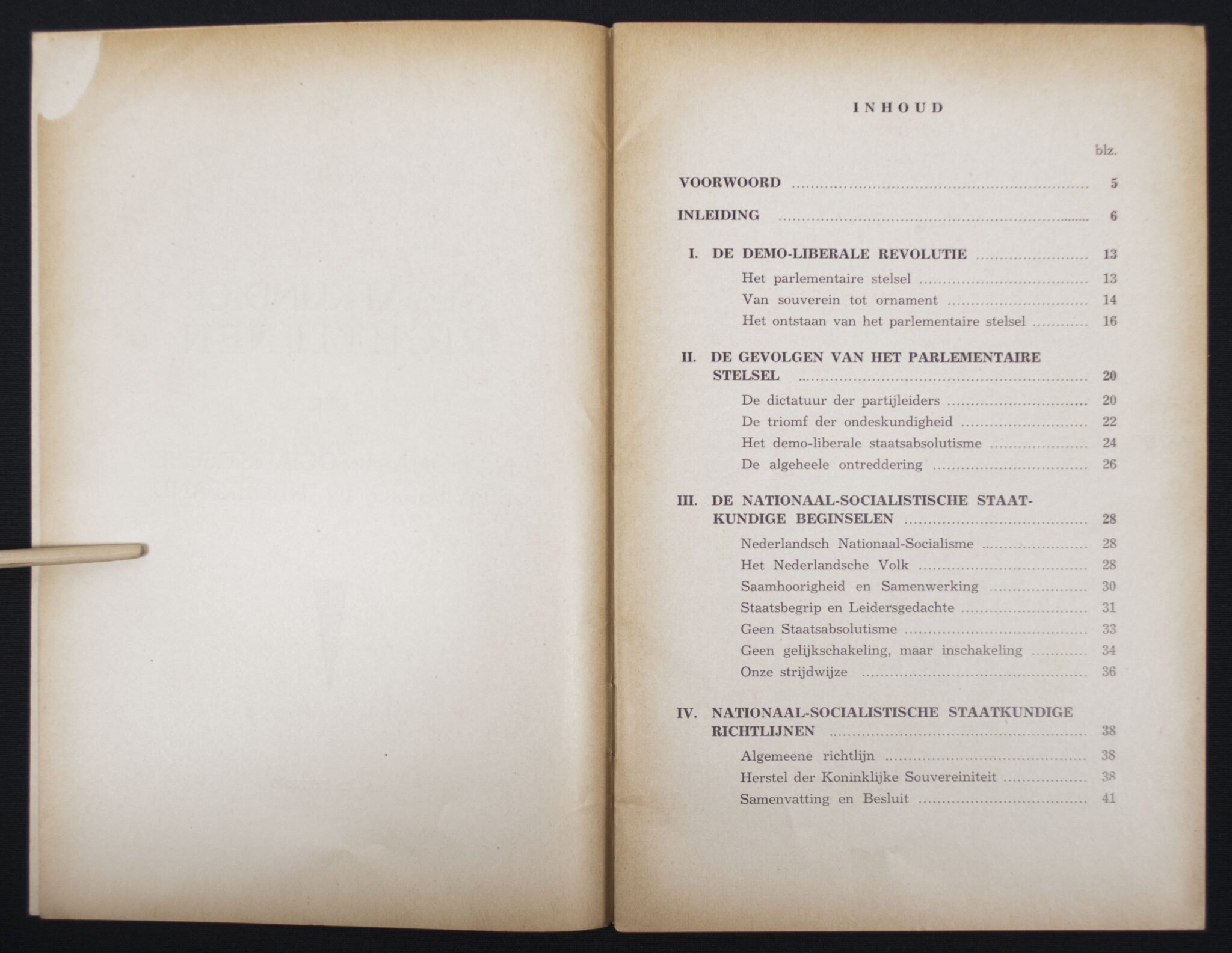 (Brochure / NSB) Staatkundige Richtlijnen Brochure IV — image 3