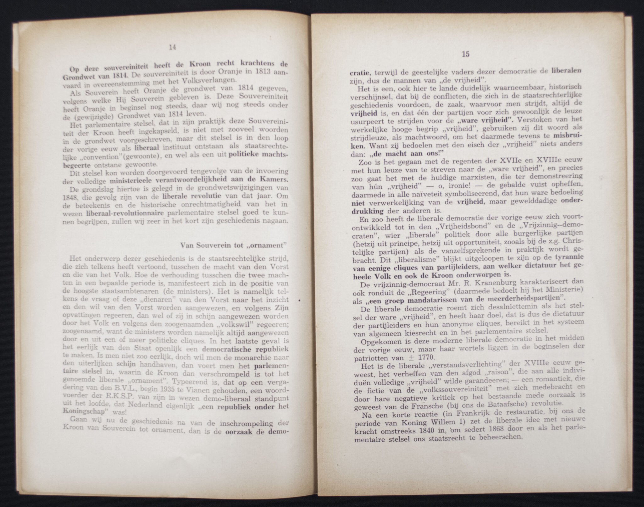 (Brochure / NSB) Staatkundige Richtlijnen Brochure IV — image 4