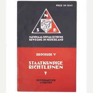 (Brochure / NSB) Staatkundige Richtlijnen Brochure IV