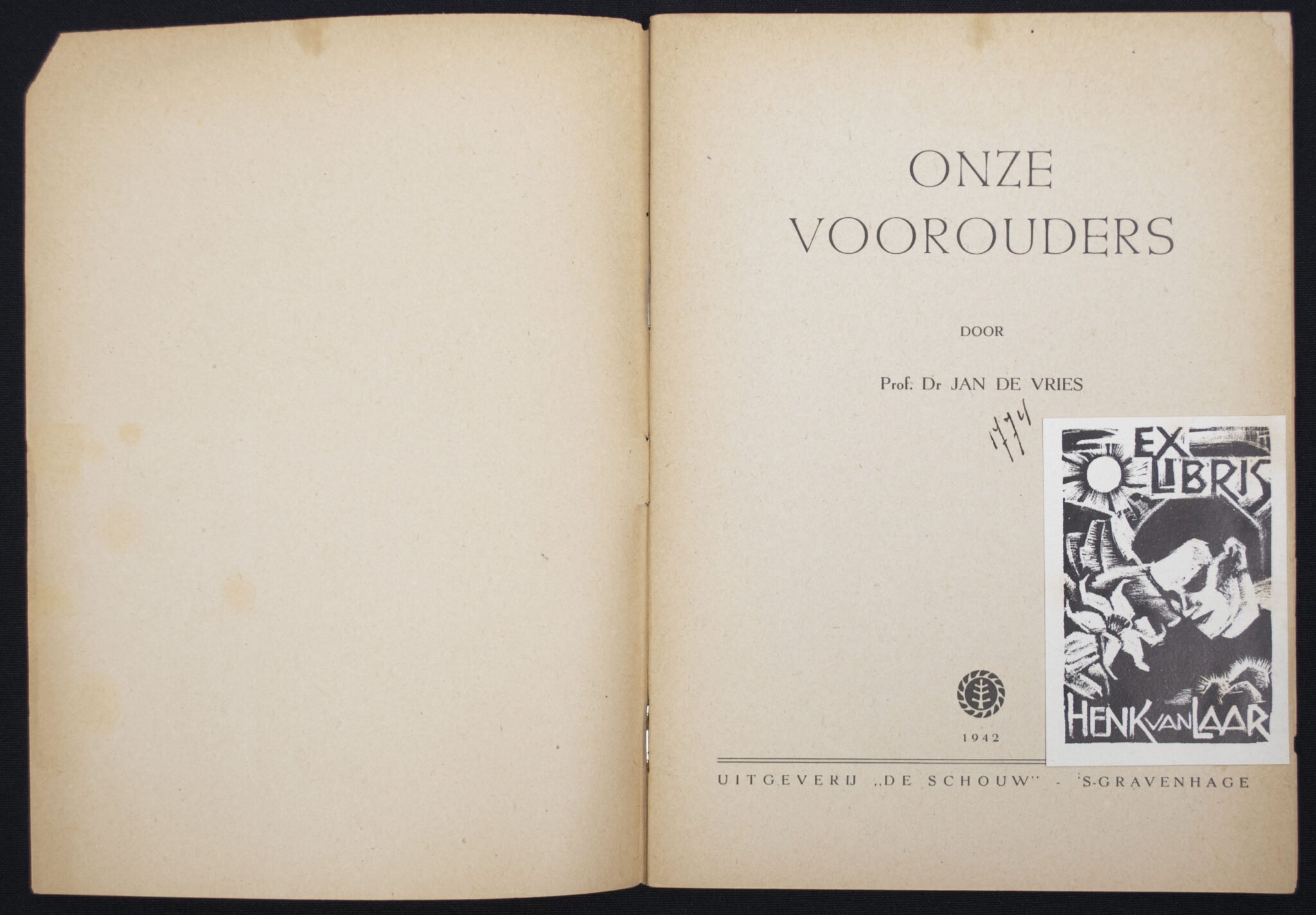 (NSB) Pijlers No.1 Onze Voorouders (1942) — image 2