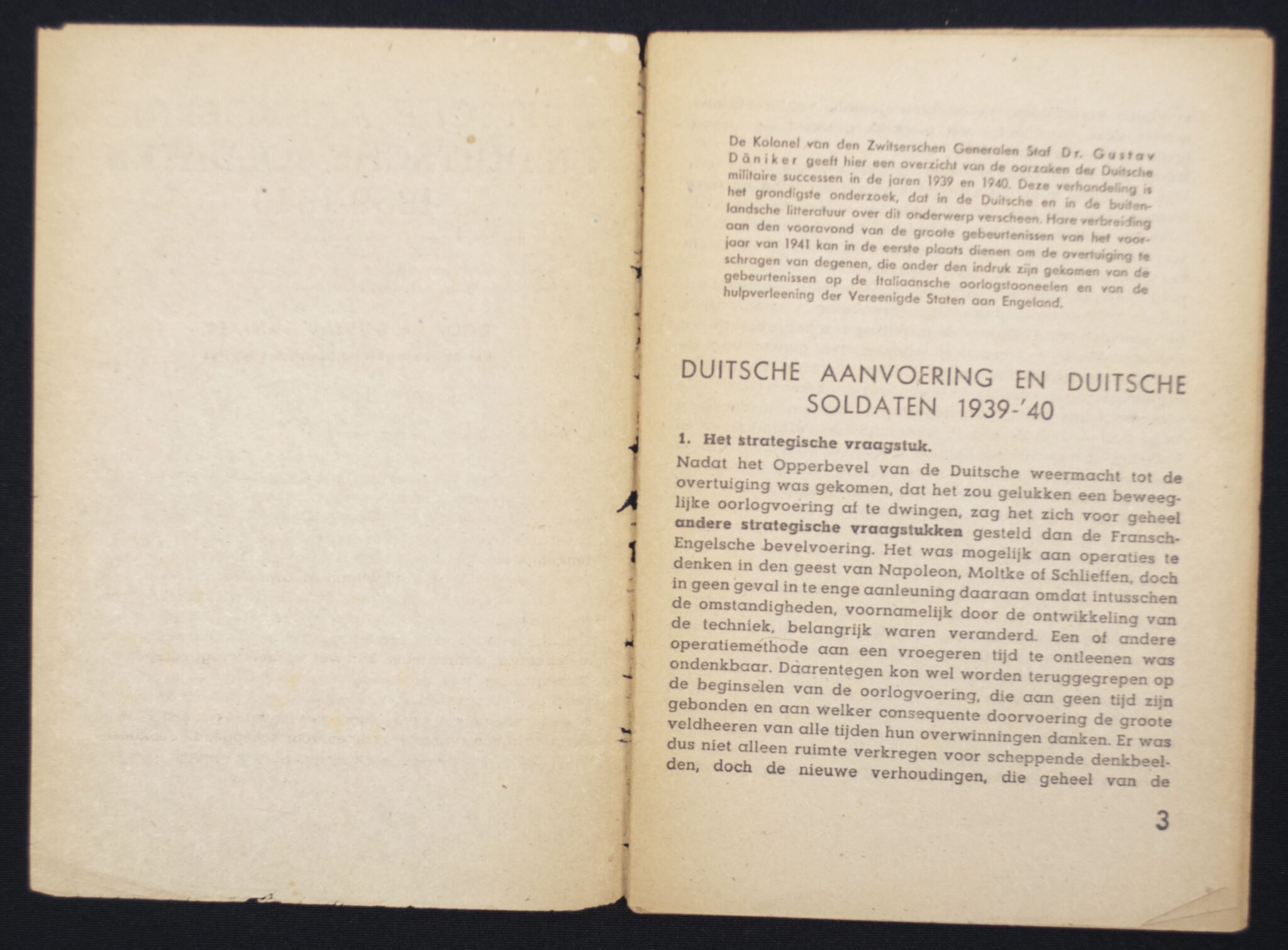 (Brochure) Duitsche aanvoering en Duitsche Soldaten 1939-1940 (1940) — image 2