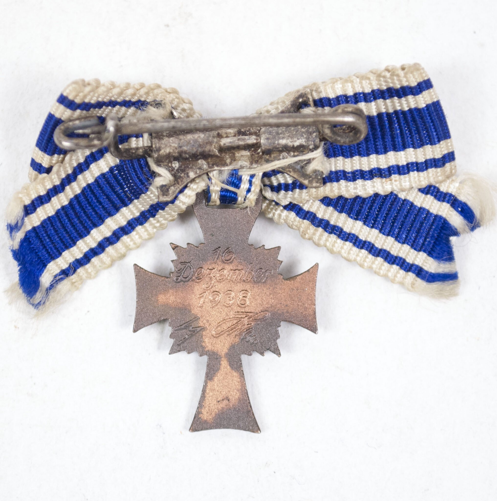 Mutterkreuz bronze Miniature / Motherscross bronze miniature — image 2