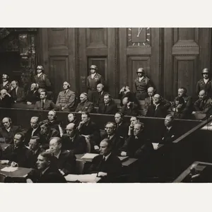 (Pressphoto) Nuremberg Trials 'Near End'