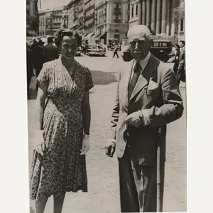 (Pressphoto) Nuremberg Trials – von Papen in Spain