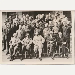 (Pressphoto) Nuremberg Trials – Hitler's former henchmen