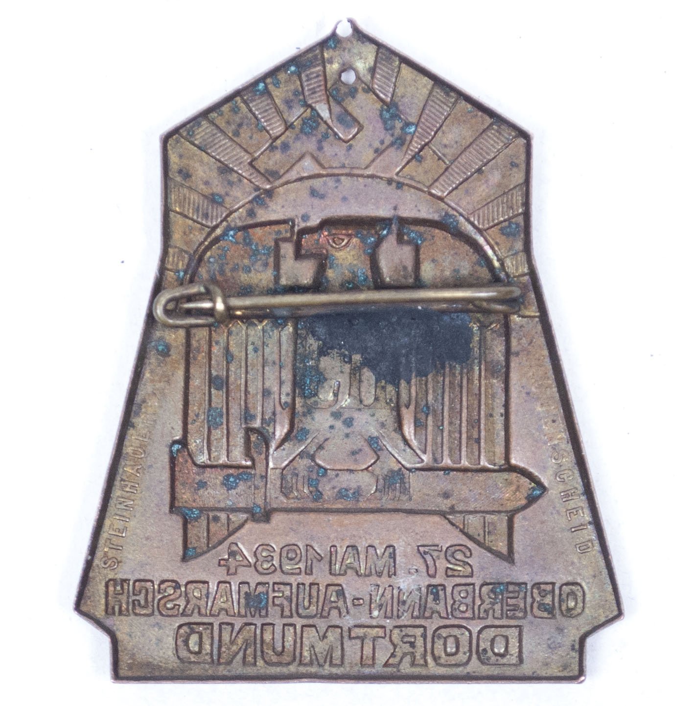 Hitlerjugend (HJ) Oberbann-Aufmarsch Dortmund 27.Mai 1934 abzeichen — image 2