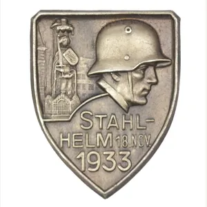 Stahlhelmbund (SHB) Stahlhelm 18.Nov. 1933 abzeichen