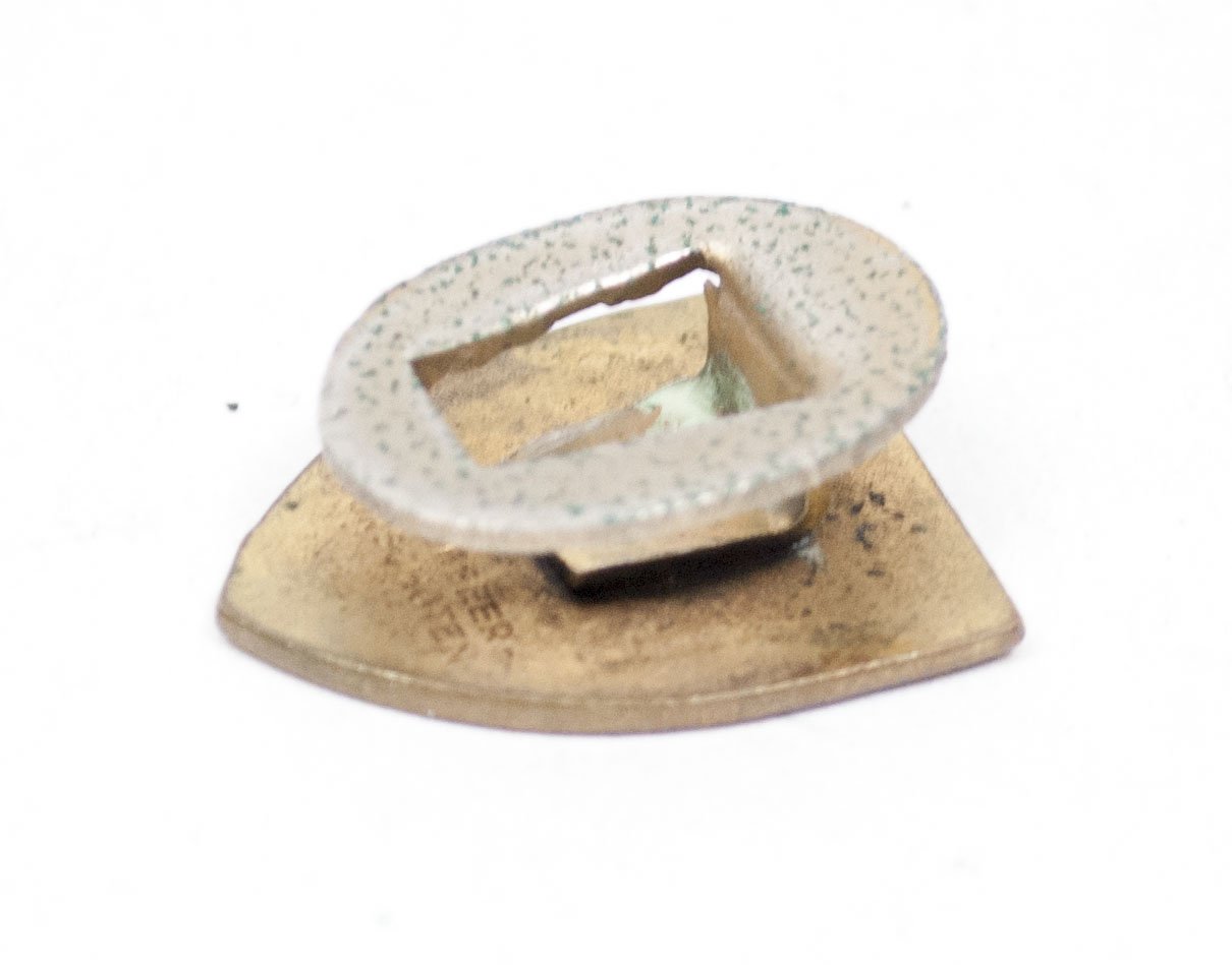 (NSB / NAD) Nederlandsche Arbeidsdienst memberbadge – Buttonhole variation (rare) — image 3