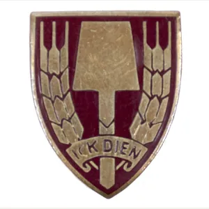 (NSB / NAD) Nederlandsche Arbeidsdienst memberbadge – Buttonhole variation (rare)