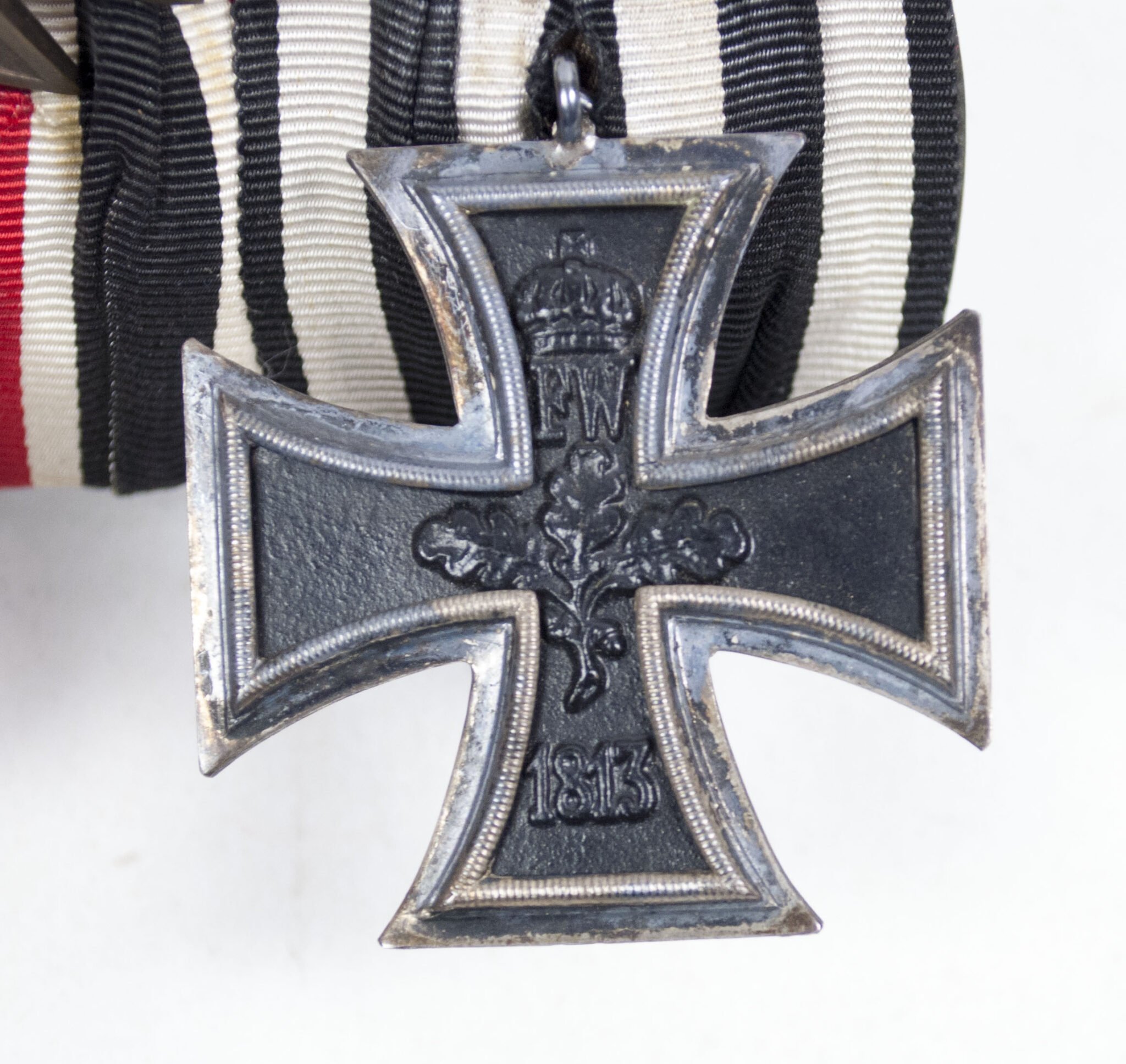 German WWII Medalbar with Ek2, KVK, Baden Verdienstmedaille + FEK — image 10