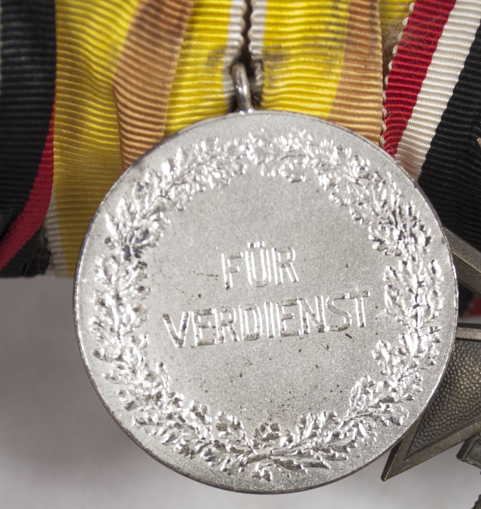 German WWII Medalbar with Ek2, KVK, Baden Verdienstmedaille + FEK — image 12