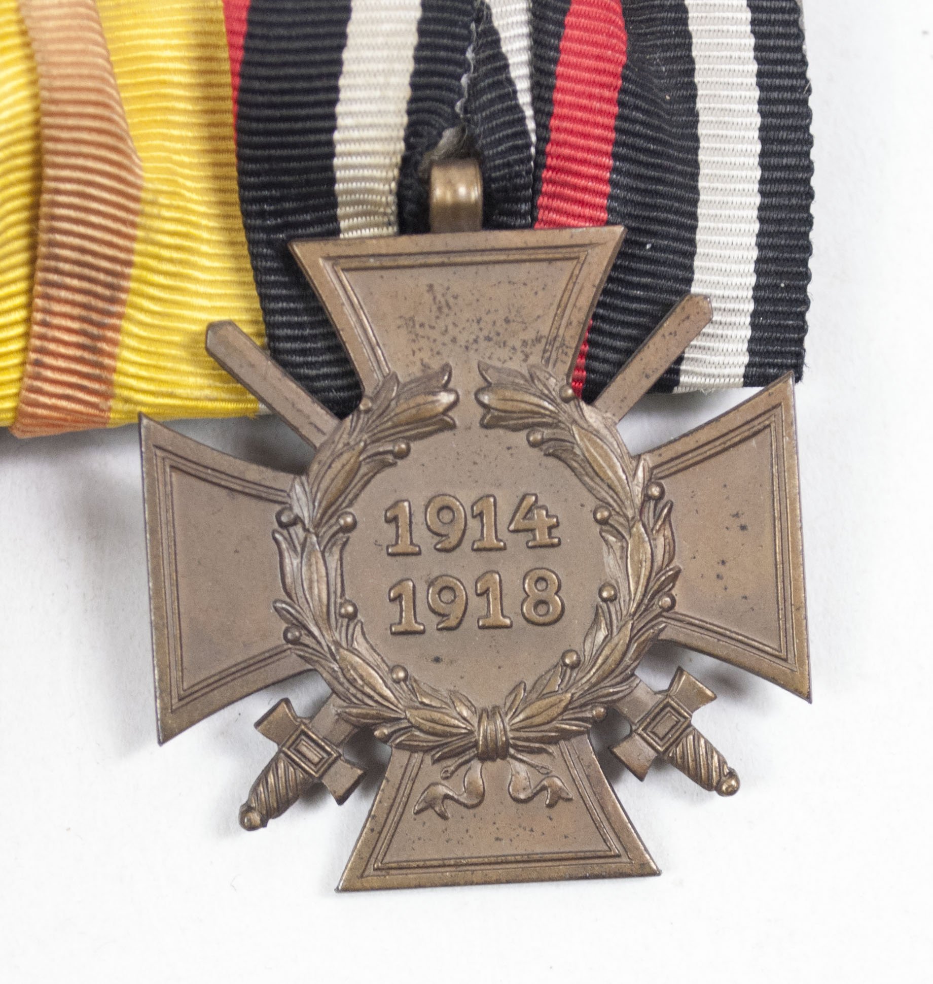 German WWII Medalbar with Ek2, KVK, Baden Verdienstmedaille + FEK — image 8
