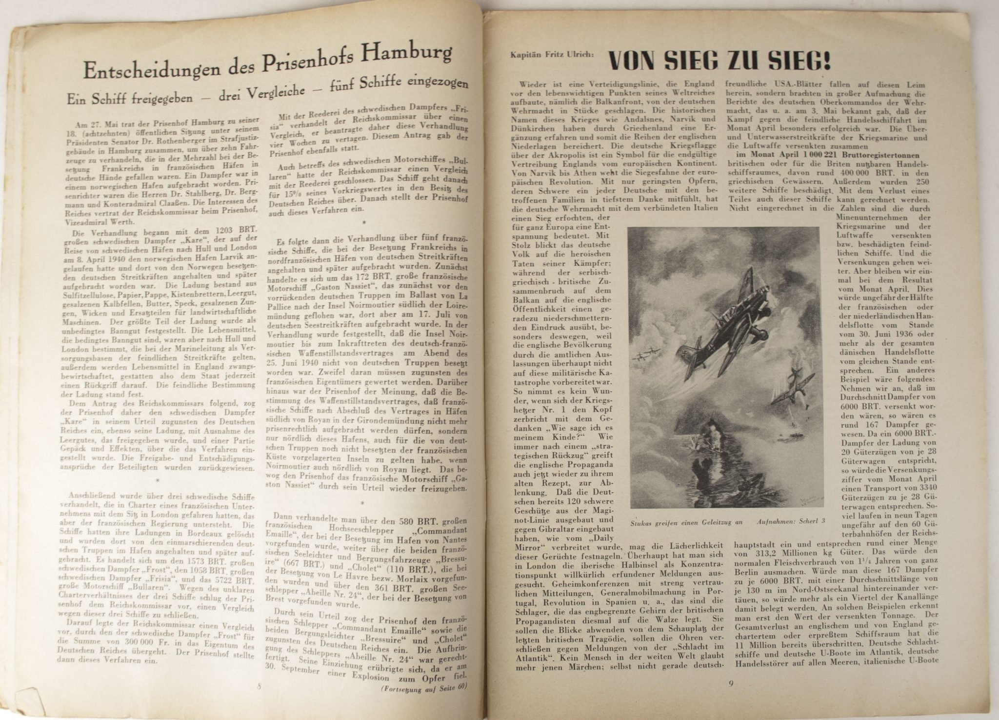 Magazine: Der Deutsche Seemann (Large Blockadebrecher image) — image 2