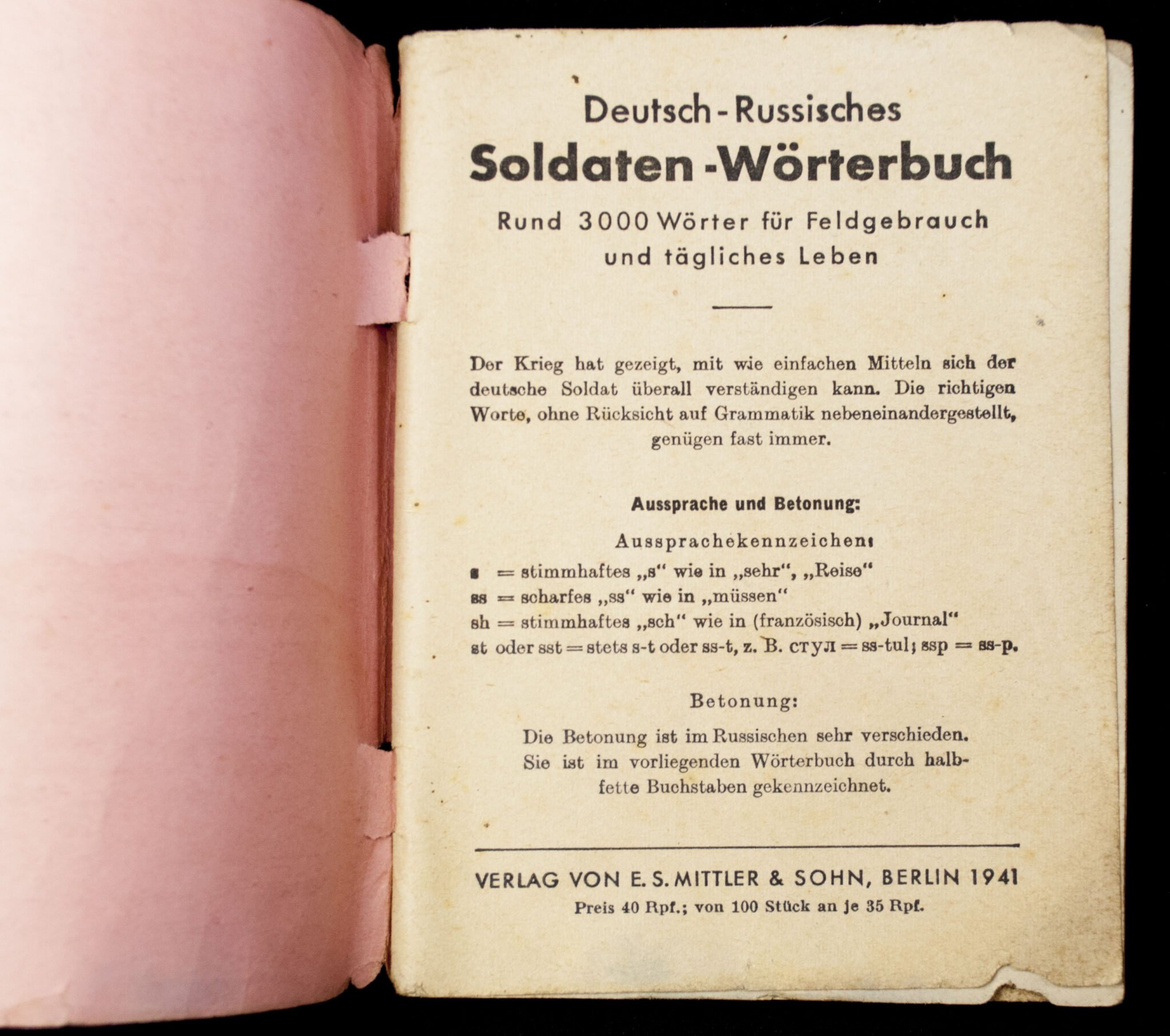 Deutsch-Russisches Soldaten Wörterbuch — image 2