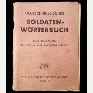 Deutsch-Russisches Soldaten Wörterbuch