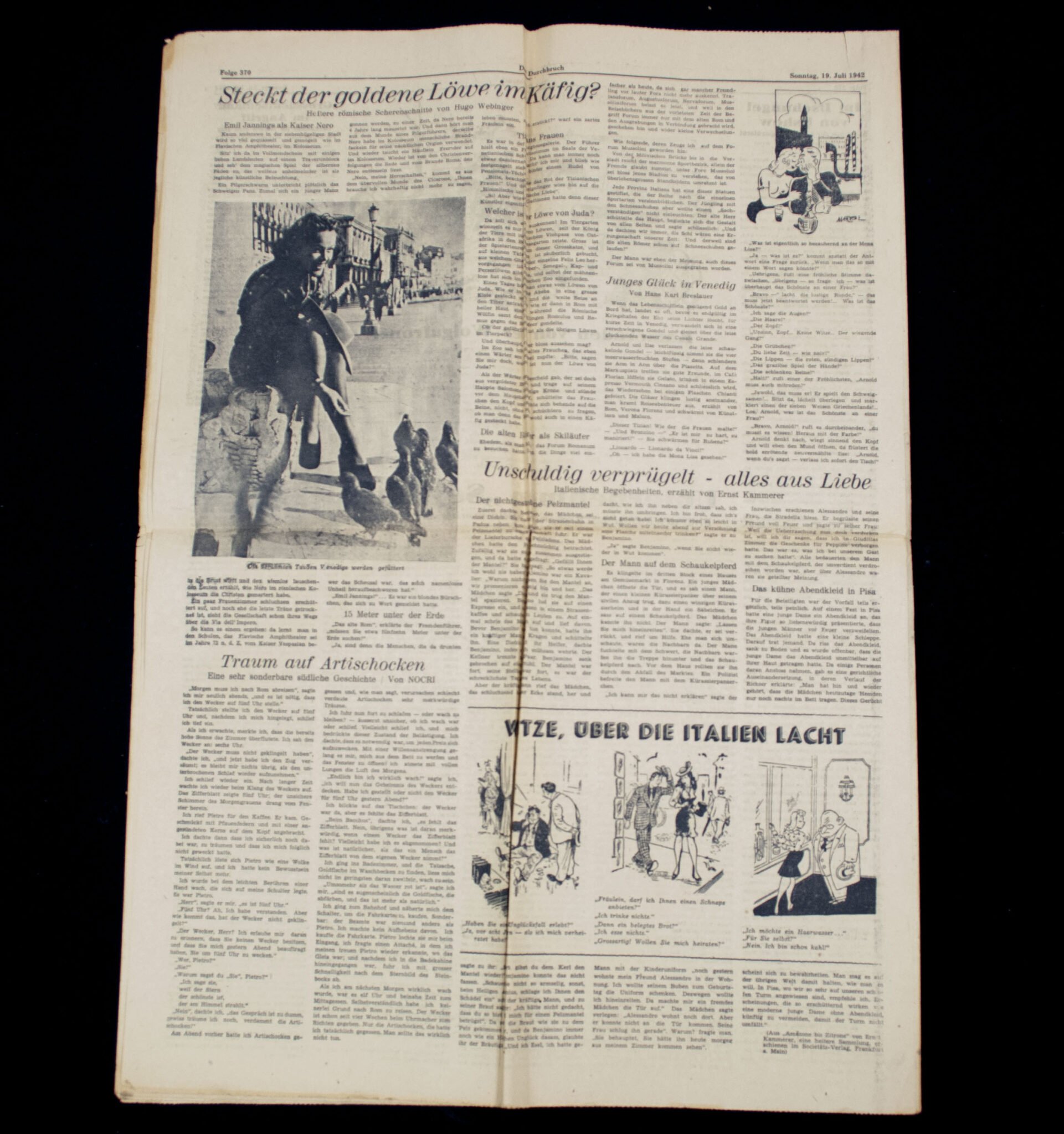 (Newspaper) Der Durchbruch – Soldatenzeitung an der Ostfront Folge 370 (1942) — image 6
