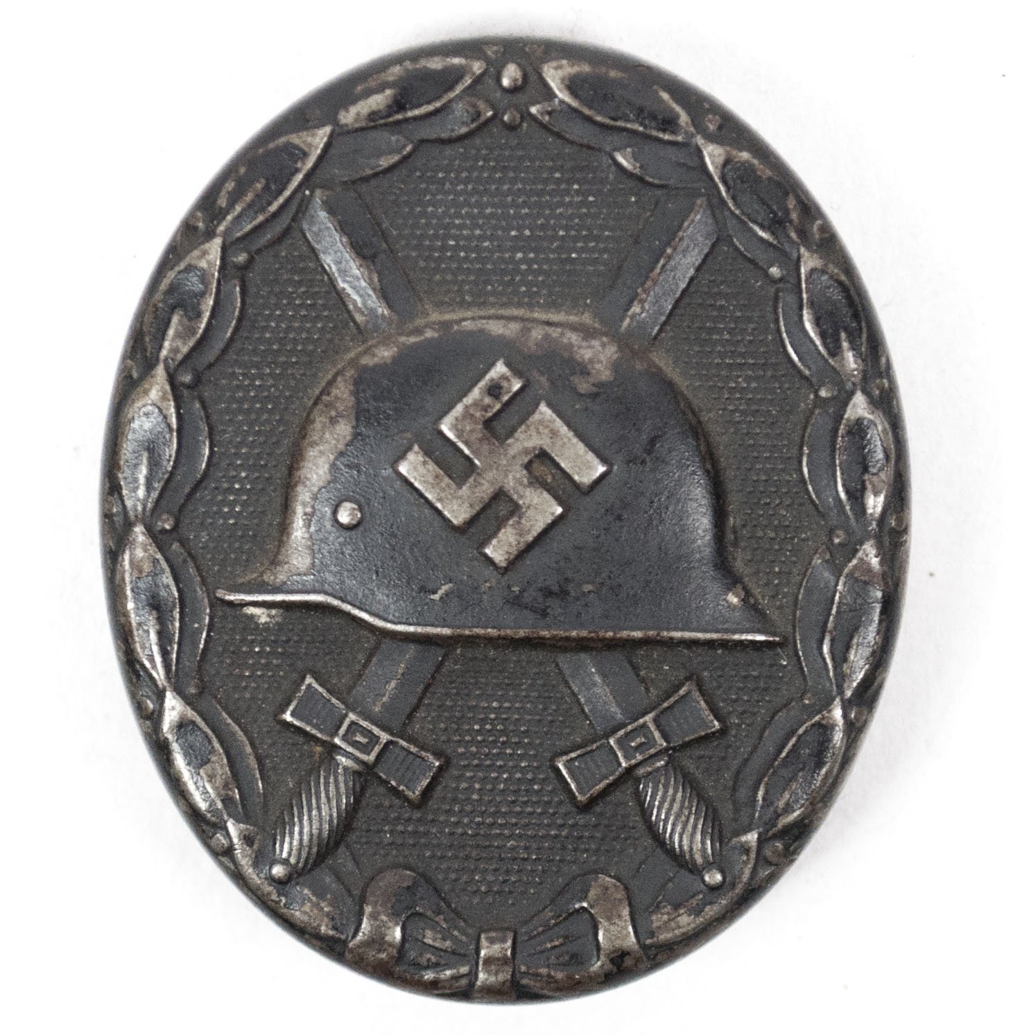 Verwundetenabzeichen in Schwarz / Woundbadge in Black 'L/56' (Maker Funke & Brüninghaus) — image 3