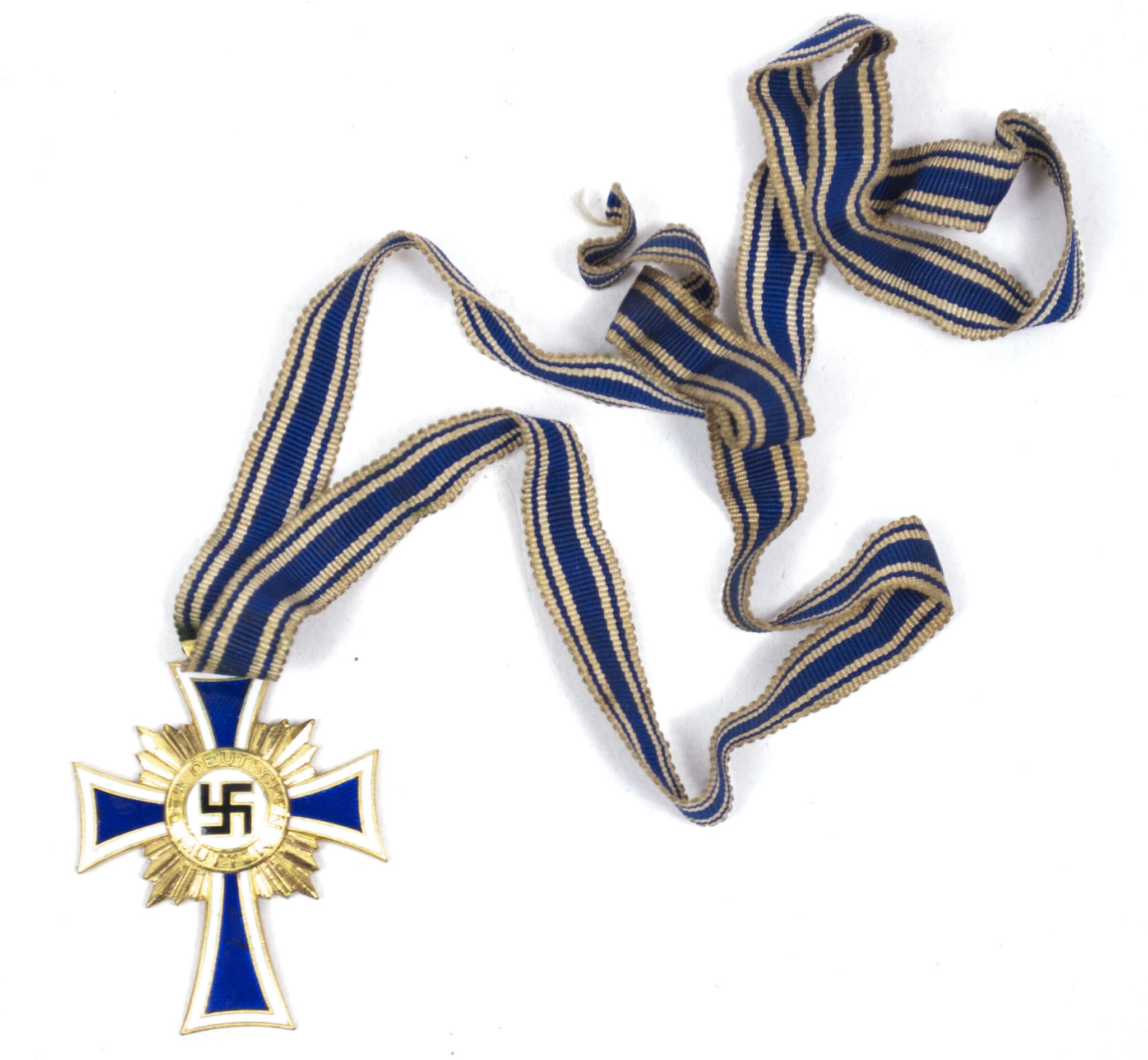 Mutterkreuz in Gold / Motherscross in Gold ( Maker C.F. Zimmermann Pforzheim) — image 8