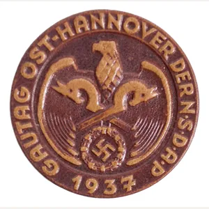 Gautag Ost-Hannover der N.S.D.A.P. 1937 abzeichen