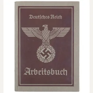 Arbeitsbuch second type Arbeitsamt Schleswig (1939)