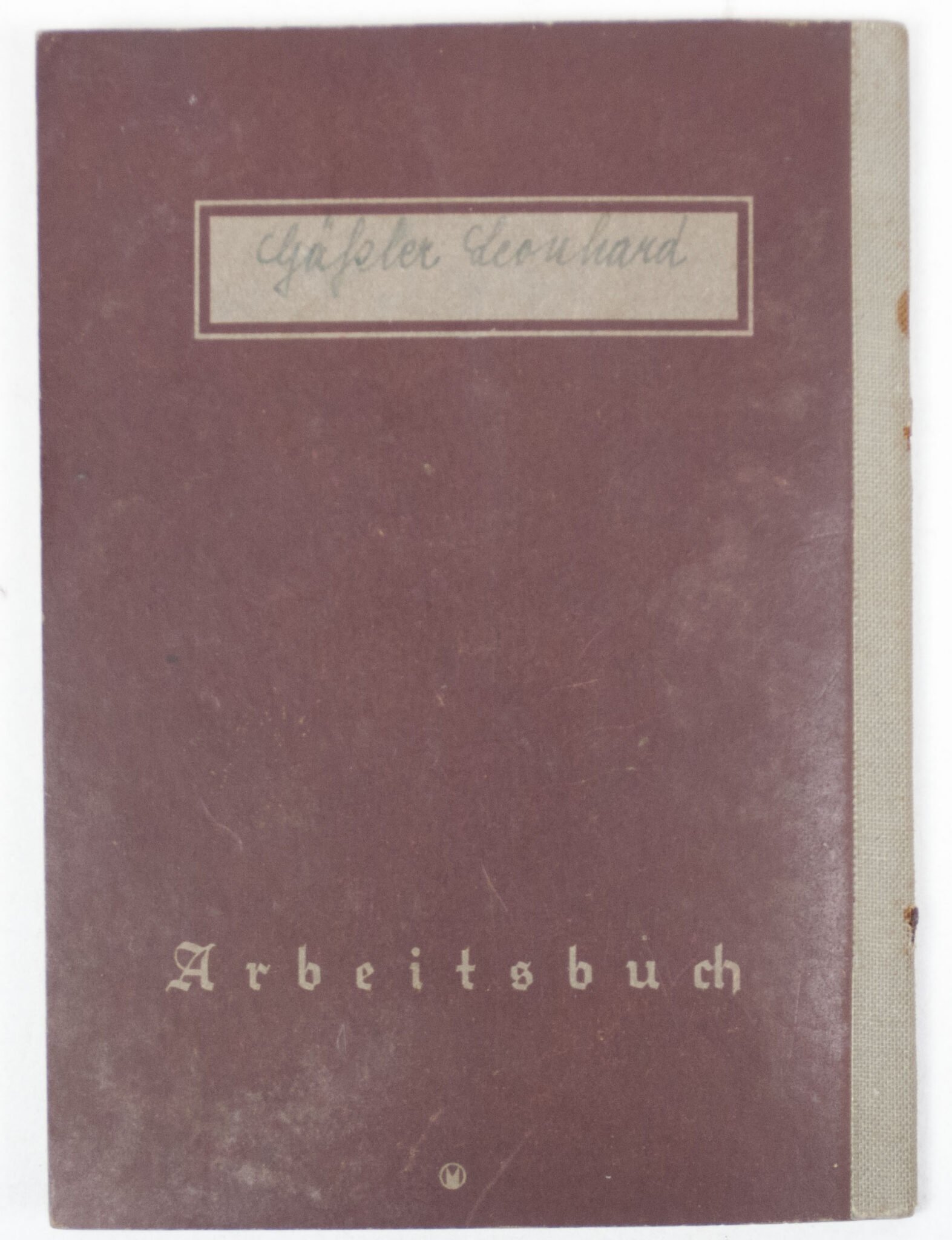 Arbeitsbuch second type Arbeitsamt Donauwörth (1939) — image 7