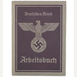 Arbeitsbuch second type Arbeitsamt Dresden (1939)
