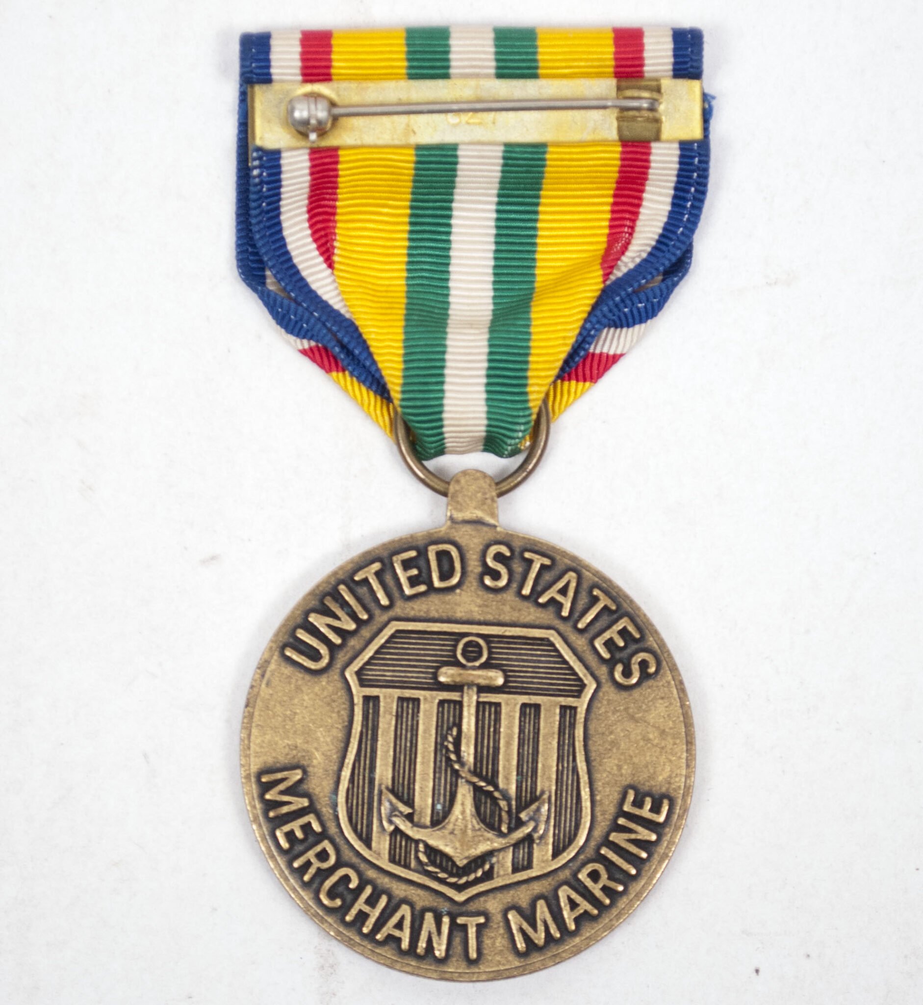 (USA) Mediterranean-Middle East War Zone – United States Merchant Marine medal — image 2